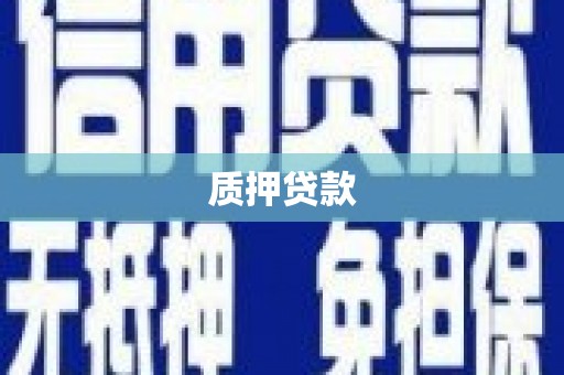 孝昌质押贷款