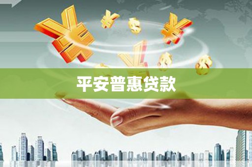 孝昌平安普惠贷款