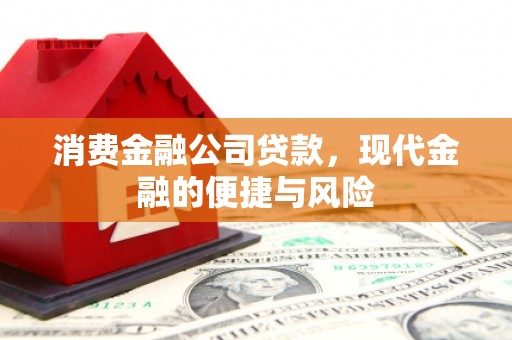 孝昌消费金融公司贷款，现代金融的便捷与风险