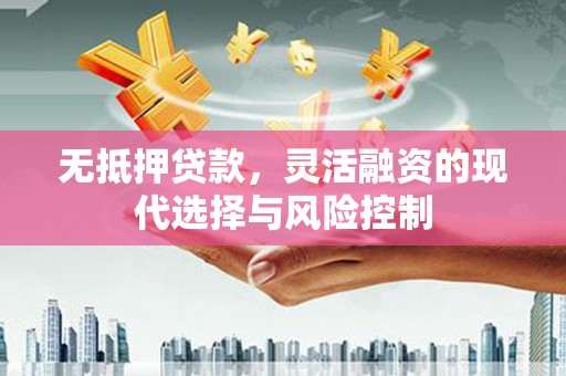 孝昌无抵押贷款，灵活融资的现代选择与风险控制