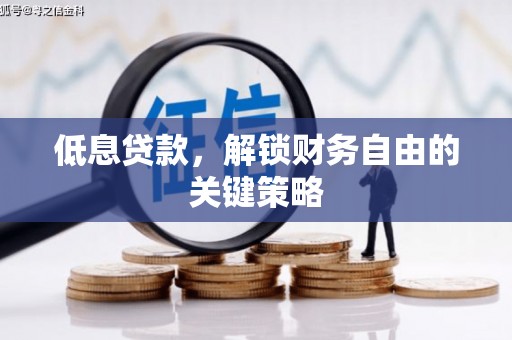 孝昌低息贷款，解锁财务自由的关键策略