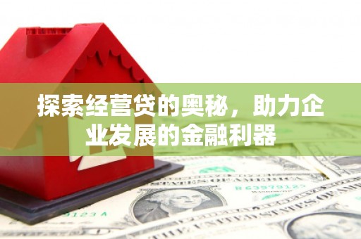 孝昌探索经营贷的奥秘，助力企业发展的金融利器