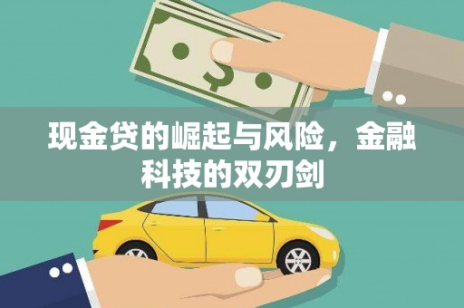 孝昌现金贷的崛起与风险，金融科技的双刃剑
