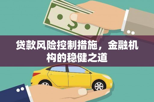 孝昌贷款风险控制措施，金融机构的稳健之道