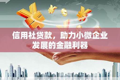 孝昌信用社贷款，助力小微企业发展的金融利器