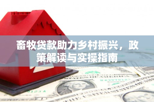 孝昌畜牧贷款助力乡村振兴，政策解读与实操指南